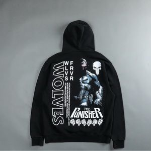 DARC SPORT X THE PUNISHER HOODIE “SHADOWS” SOLD OUT SIZE MEDIUM NEW